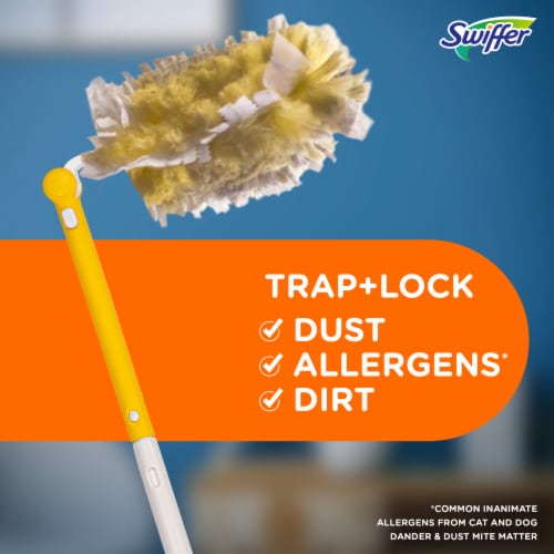 Swiffer Dusters Multi-Surface Heavy Duty Duster Refills, Unstopables Fresh Scent Perspective: top