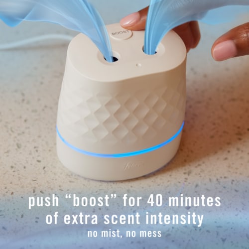 Febreze PLUG Scent Booster Continuous Scent Device Oil Diffuser Perspective: top