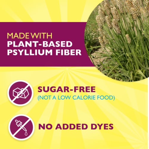 Metamucil 4-in-1 Fiber Sugar-Free Lemonade Perspective: top