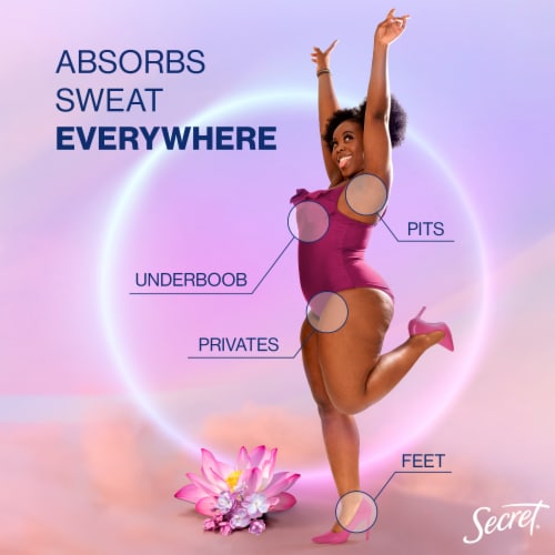 Secret Whole Body Aluminum-Free Dry Feel Cream +Absorbs Sweat, Deodorant Stick for Women Perspective: top