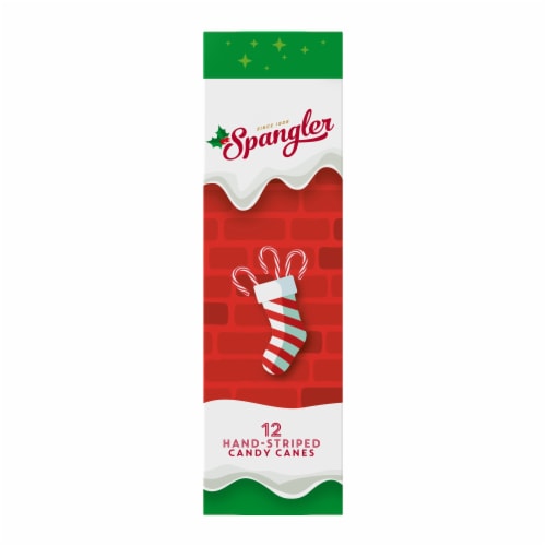 Spangler® Peppermint Candy Canes Perspective: top