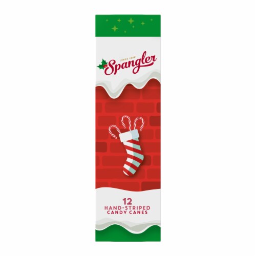 Spangler® Peppermint Candy Canes Perspective: top