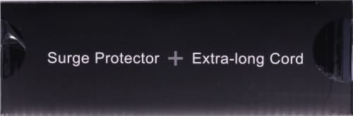 GE UltraPro™ 9-Outlet Surge Protector - Black Perspective: top