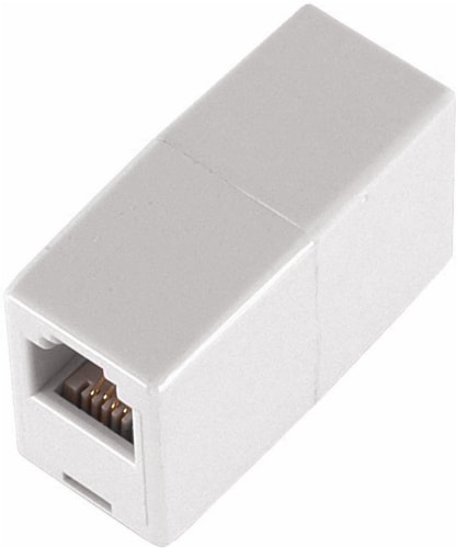 GE In-Line Coupler - White Perspective: top