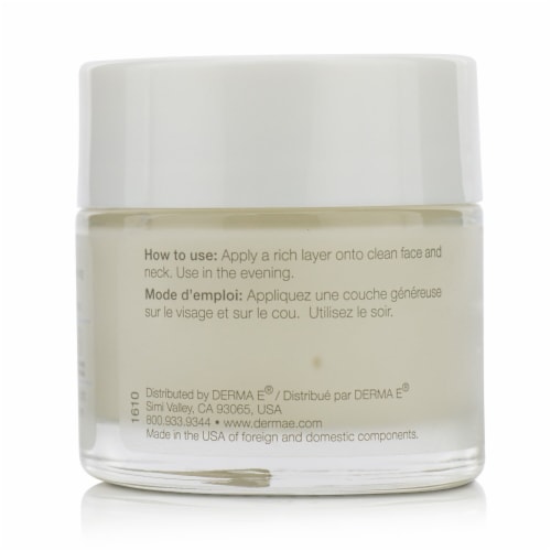 Derma E Ultra Hydrating Advanced Night Repair Cream Perspective: top