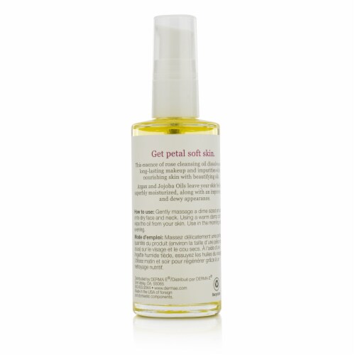Derma-E Essentials Nourishing Rose Cleansing Oil Perspective: top
