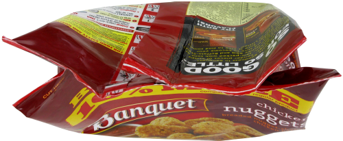 Banquet Chicken Nuggets Perspective: top
