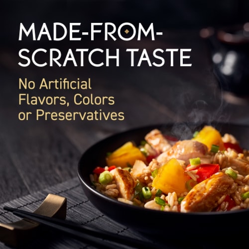 P.F. Chang's Home Menu Chicken Teriyaki Bowl Frozen Meal Perspective: top