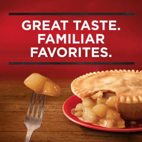 Banquet® Apple Pie Frozen Dessert Perspective: top