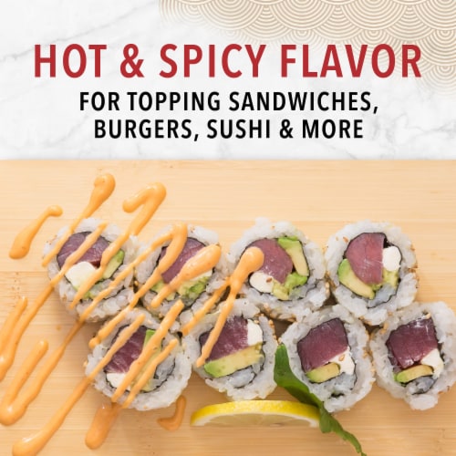 P.F. Chang's Home Menu Sriracha Mayo Dynamite Hot Sauce Perspective: top