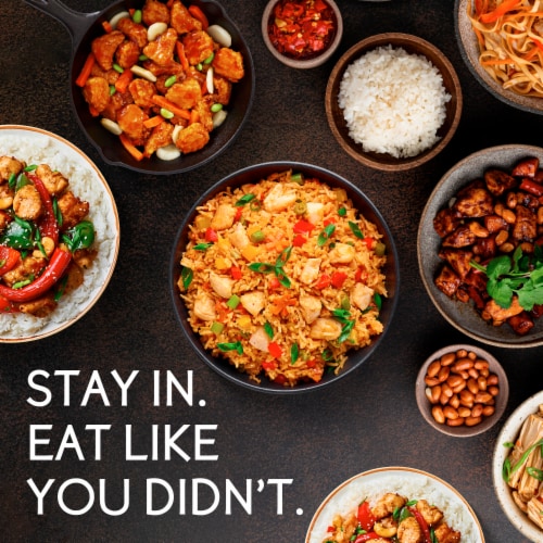 P.F. Chang's Home Menu Orange Chicken Skillet Meal Frozen Meal Perspective: top