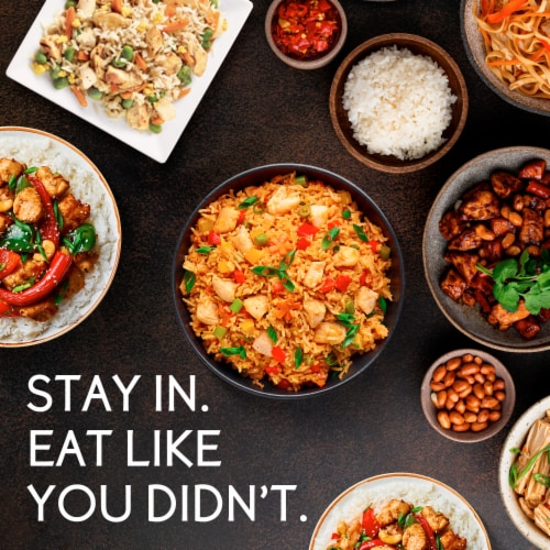 P.F. Chang's® Home Menu Chicken Fried Rice Skillet Frozen Meal Perspective: top