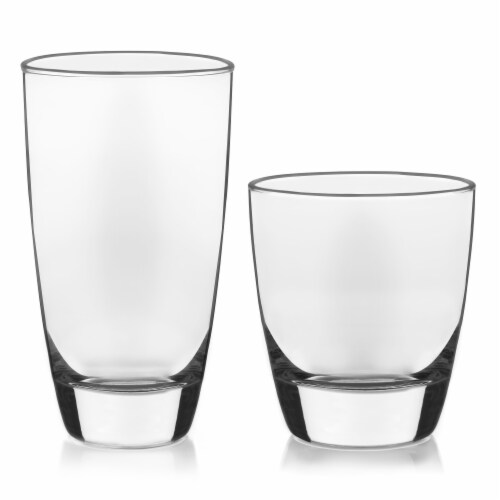 Libbey Classic Can Tumbler Glasses, 16-ounce, Set of 4