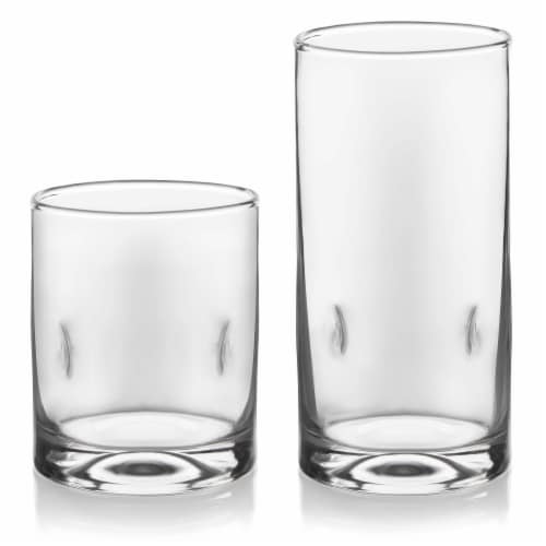 Libbey Classic Can Tumbler Glasses, Set of 4, 16 oz