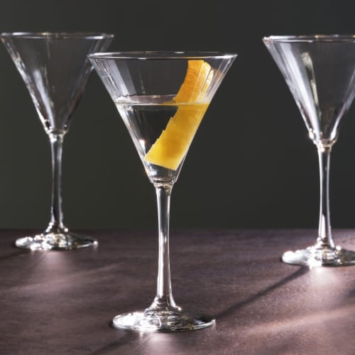 Libbey Paneled Martini Glasses Set, 4 pk - Dillons Food Stores