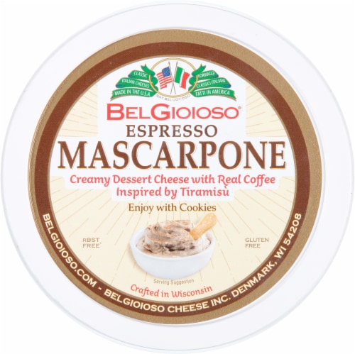 BelGioioso Espresso Mascarpone Cheese Perspective: top