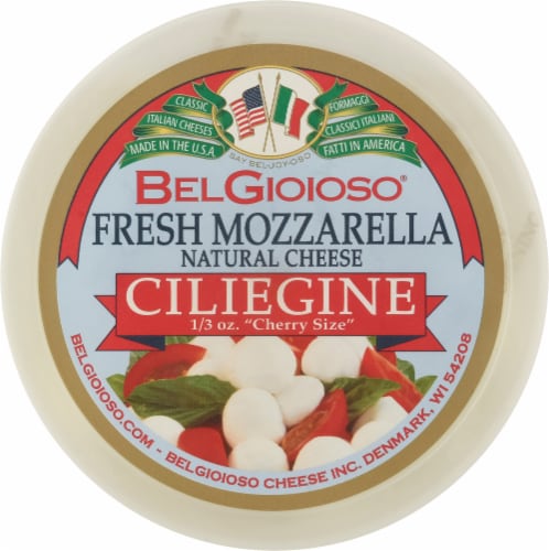 BelGioioso® Fresh Mozzarella Ciliegine Perspective: top