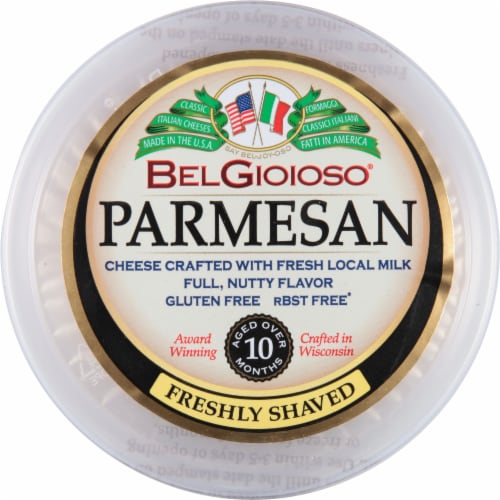 BelGioioso® Freshly Shaved Parmesan Perspective: top