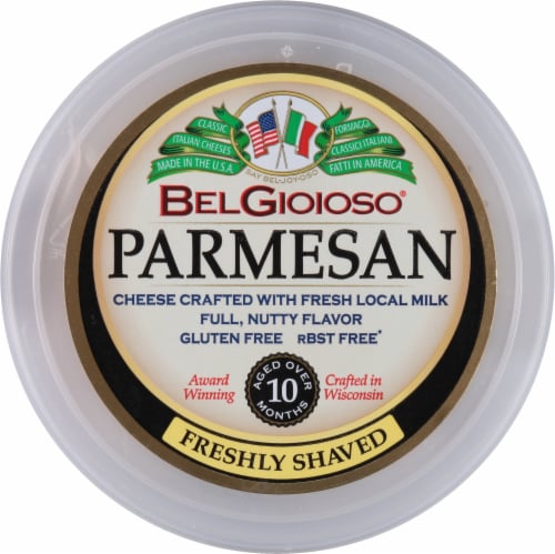 BelGioioso® Freshly Shaved Parmesan Cheese Perspective: top
