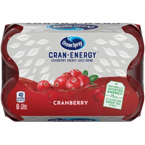 Ocean Spray® Cran-Energy Cranberry Energy Juice Drink Perspective: top