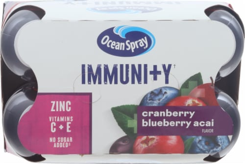Ocean Spray® Immunity Cranberry Blueberry Acai Juice Drink Perspective: top