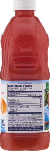 Ocean Spray® Light 50 Ruby Red Grapefruit Juice Drink Perspective: top