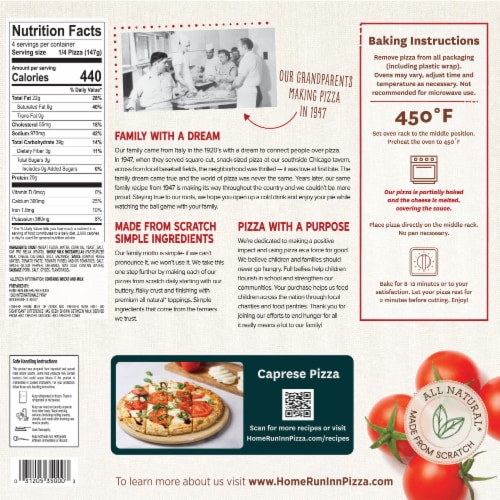 Home Run Inn Frozen Sausage Ultra Thin Pizza Perspective: top