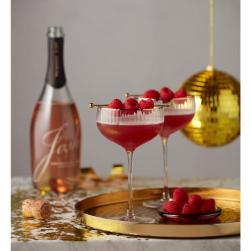 Josh Cellars Extra Dry Rose Millesimato Glera Prosecco Italy Sparkling Wine Perspective: top