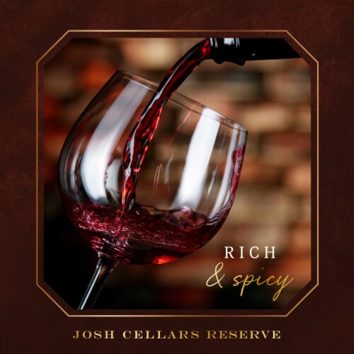 Josh Cellars Bourbon Barrel Aged Reserve Zinfandel California Red Wine Perspective: top