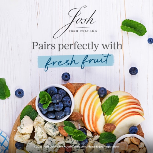 Josh Cellars Non-Alcoholic Sparkling Wine Perspective: top