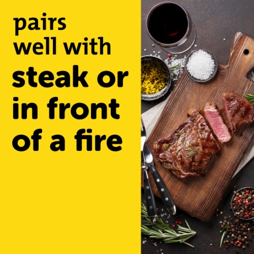 Yellow Tail Shiraz Australia Red Wine Perspective: top