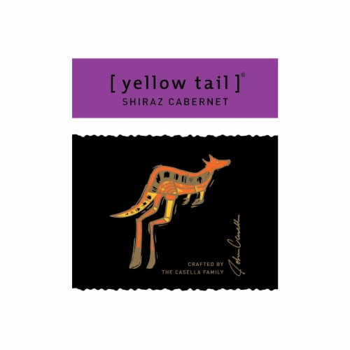 Yellow Tail Shiraz/Cabernet Sauvignon Blend-Australia Australia Red Wine Perspective: top