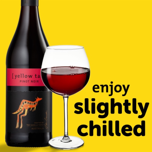 Yellow Tail Pinot Noir South Eastern Australia Red Wine Perspective: top