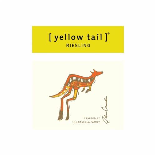 Yellow Tail Riesling Australia White Wine Perspective: top
