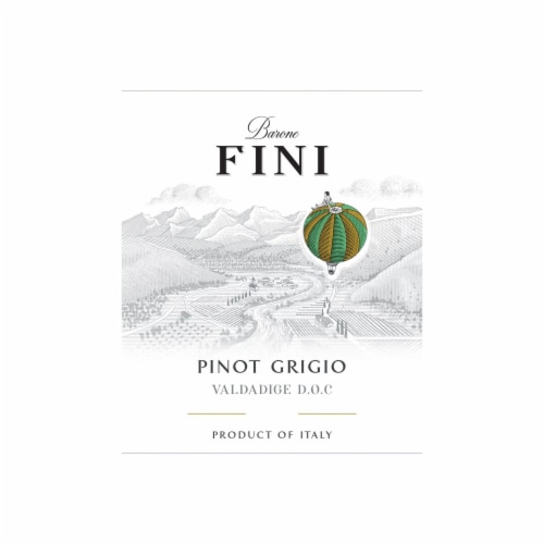 Barone Fini Pinot Grigio Italy White Wine Perspective: top