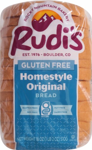 Rudy's Organic Bakery® Organic Country Morning White Bread Perspective: top