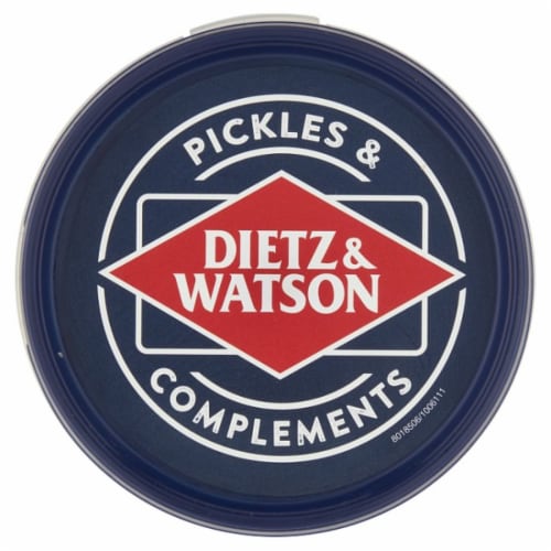 Dietz & Watson® Kosher Halves Pickles Perspective: top