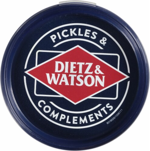 Dietz & Watson® Kosher Pickle Chips Perspective: top