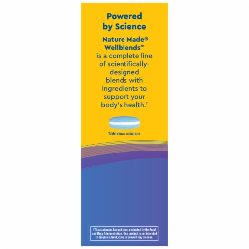 Nature Made® WellBlends™ Sleep Longer® Tri-Layer Dietary Supplement Tablets Perspective: top