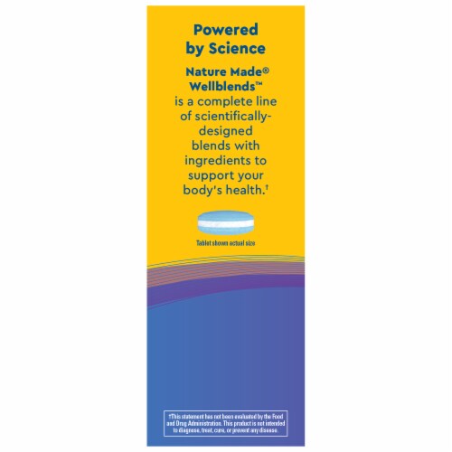 Nature Made® WellBlends™ Sleep Longer® Tri-Layer Dietary Supplement Tablets Perspective: top