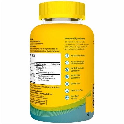 Nature Made® WellBlends™ Stress Relief Gummies Perspective: top