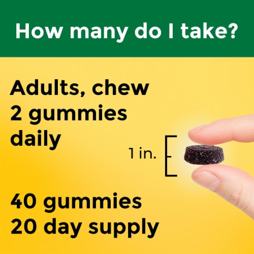 Nature Made® Magnesium Glycinate Gummies 100 mg Perspective: top