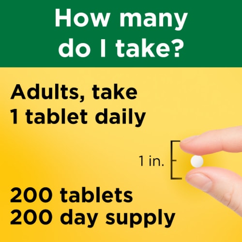 Nature Made® Magnesium 250mg Tablets Perspective: top