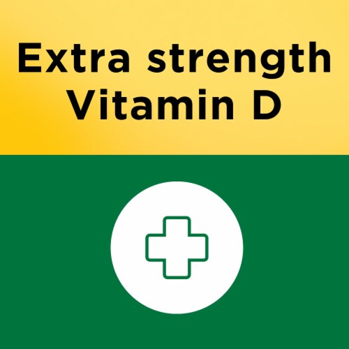 Nature Made® 125mcg Vitamin D3 Liquid Softgels Perspective: top