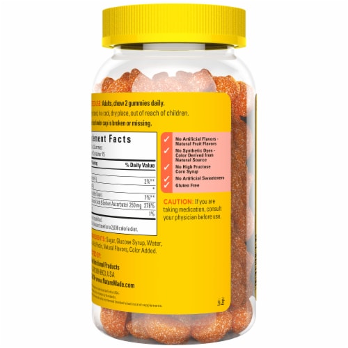 Nature Made® 250 mg Vitamin C Gummies 150 Gummies Perspective: top