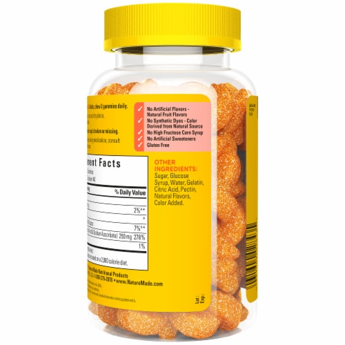 Nature Made® Vitamin C Gummies 250mg Perspective: top
