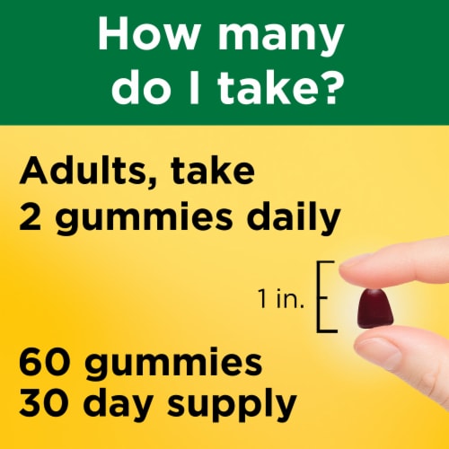 Nature Made® Iron & Vitamin C 18mg Gummies Perspective: top