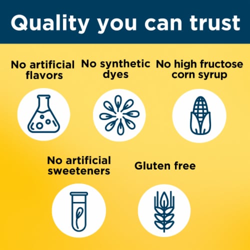 Nature Made® Strawberry Lemon & Orange Multi for Him + Omega-3 Gummies Perspective: top