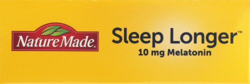 Nature Made® Sleep Longer™ Max Strength Time Release Tablets Perspective: top