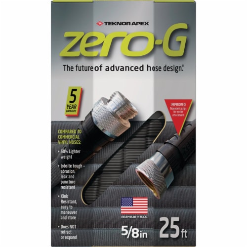 Teknor Apex Zero-G 5/8-in x 25-Ft Premium-Duty Lightweight Woven Hose Perspective: top